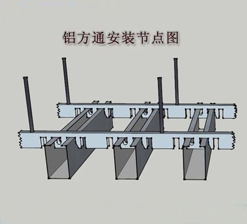 山西商场建筑吊顶u型系列铝方通供应厂家